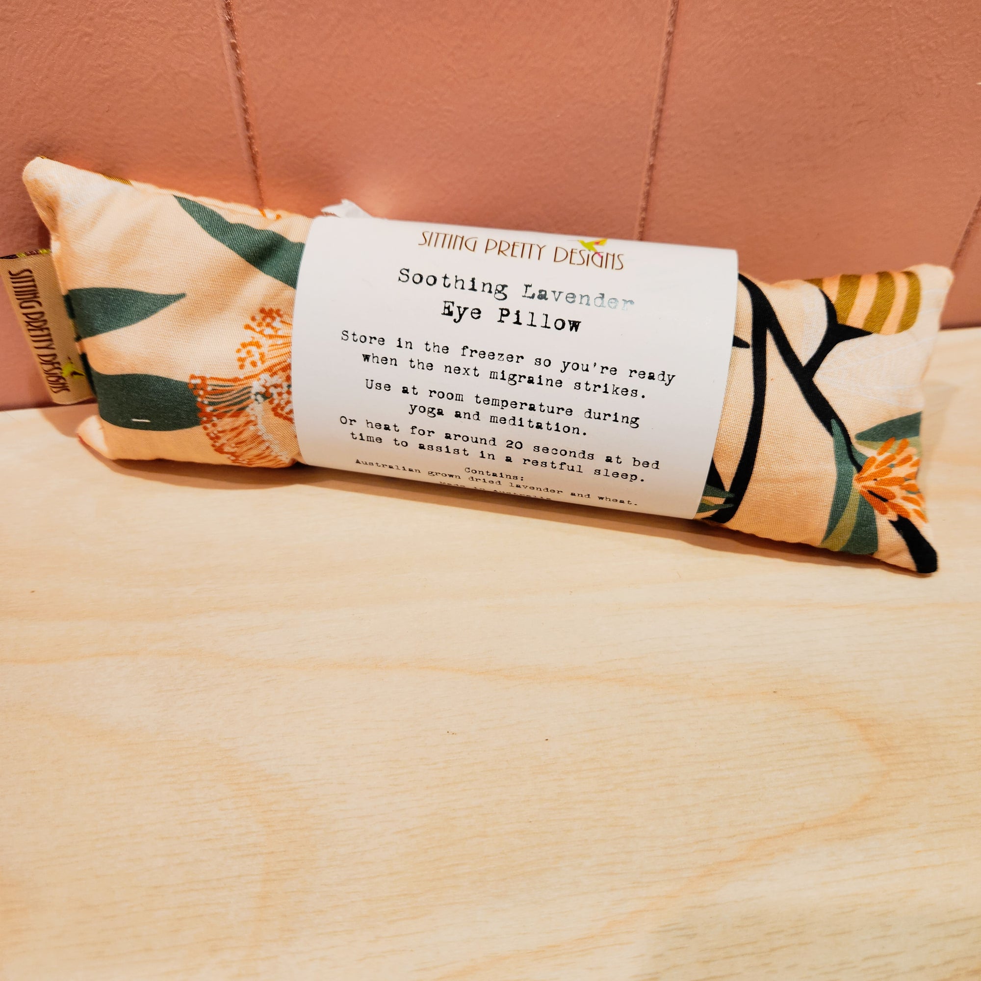 Sitting Pretty Designer Eye Pillows - Emily