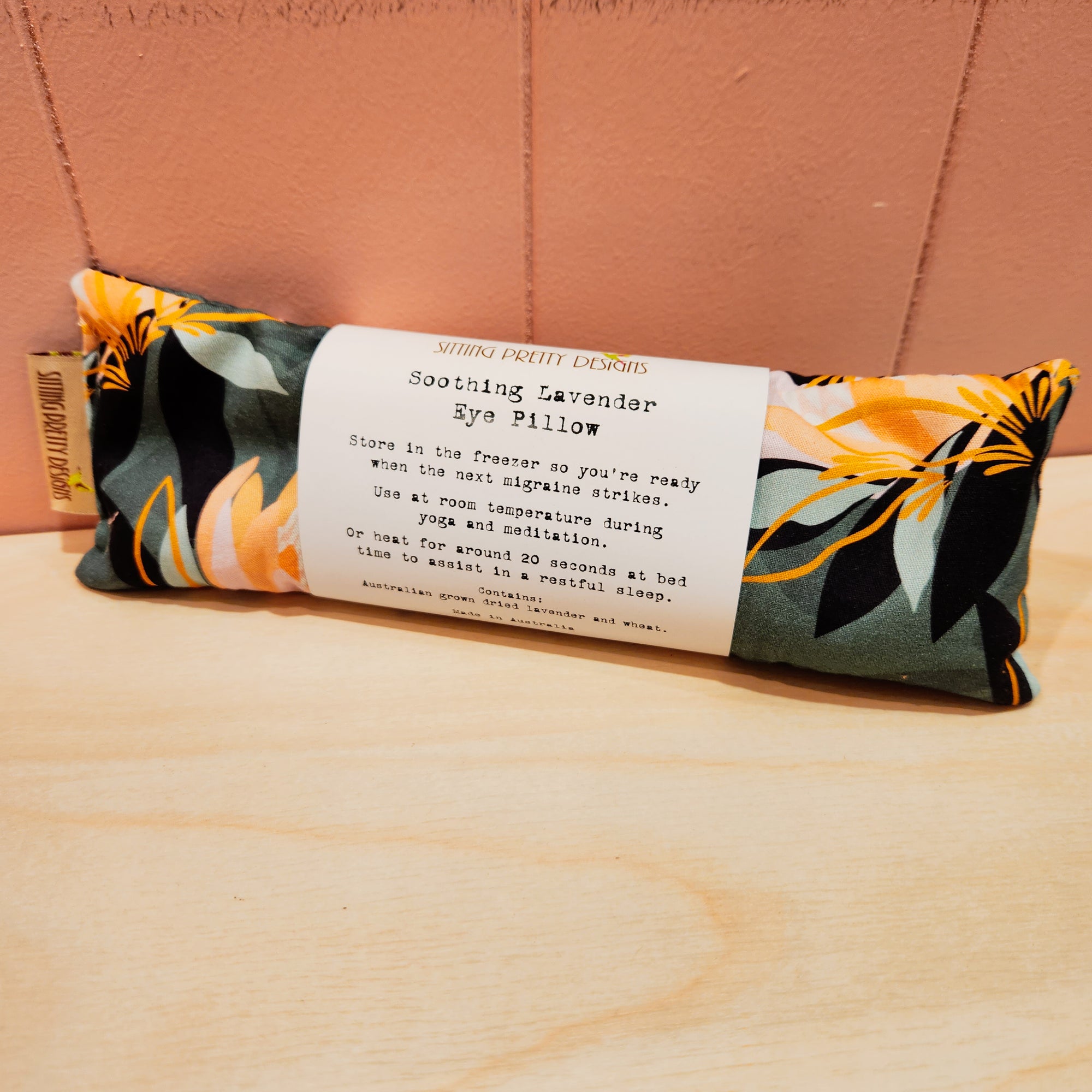 Sitting Pretty Designer Eye Pillows - Maeve