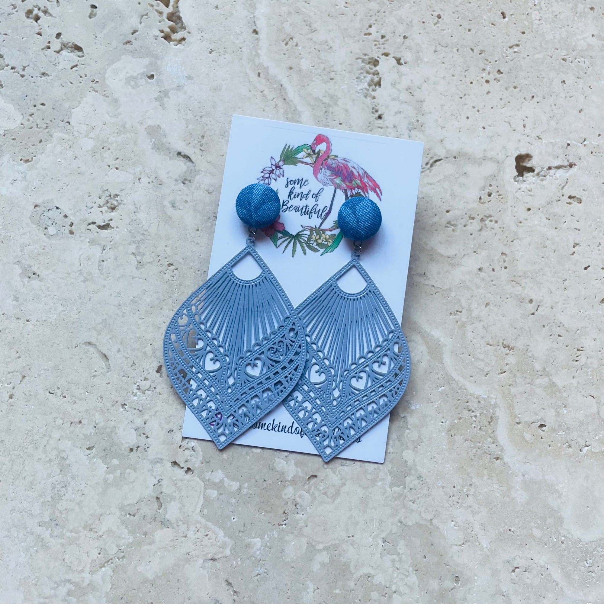 SKOB Filli Drop Earrings - Blue Day