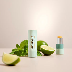 Huxter Lip Balm - Peppermint & Lime - Pale Green - 9gm