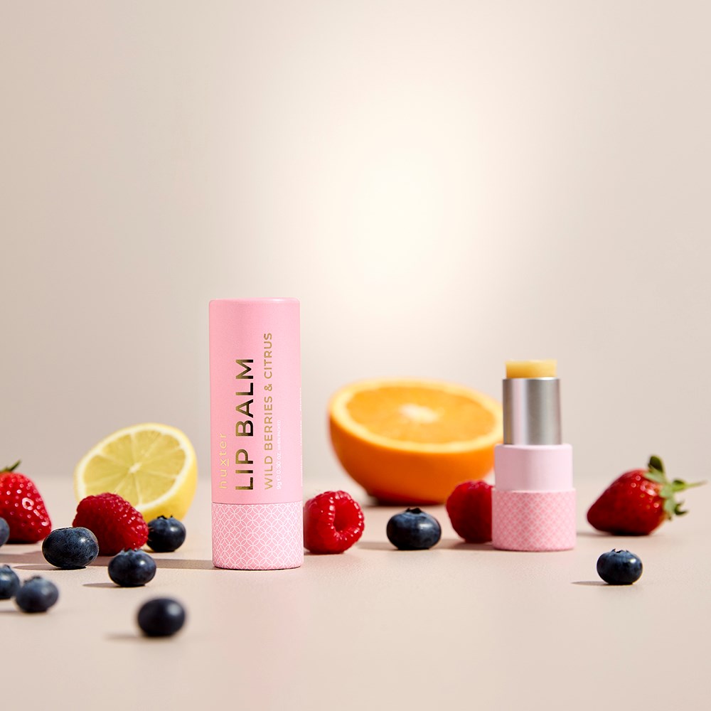 Huxter Lip Balm - Wild Berries & Citrus - Pale Pink - 9gm