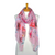 Taylor Hill Pink Mix Flower Scarf