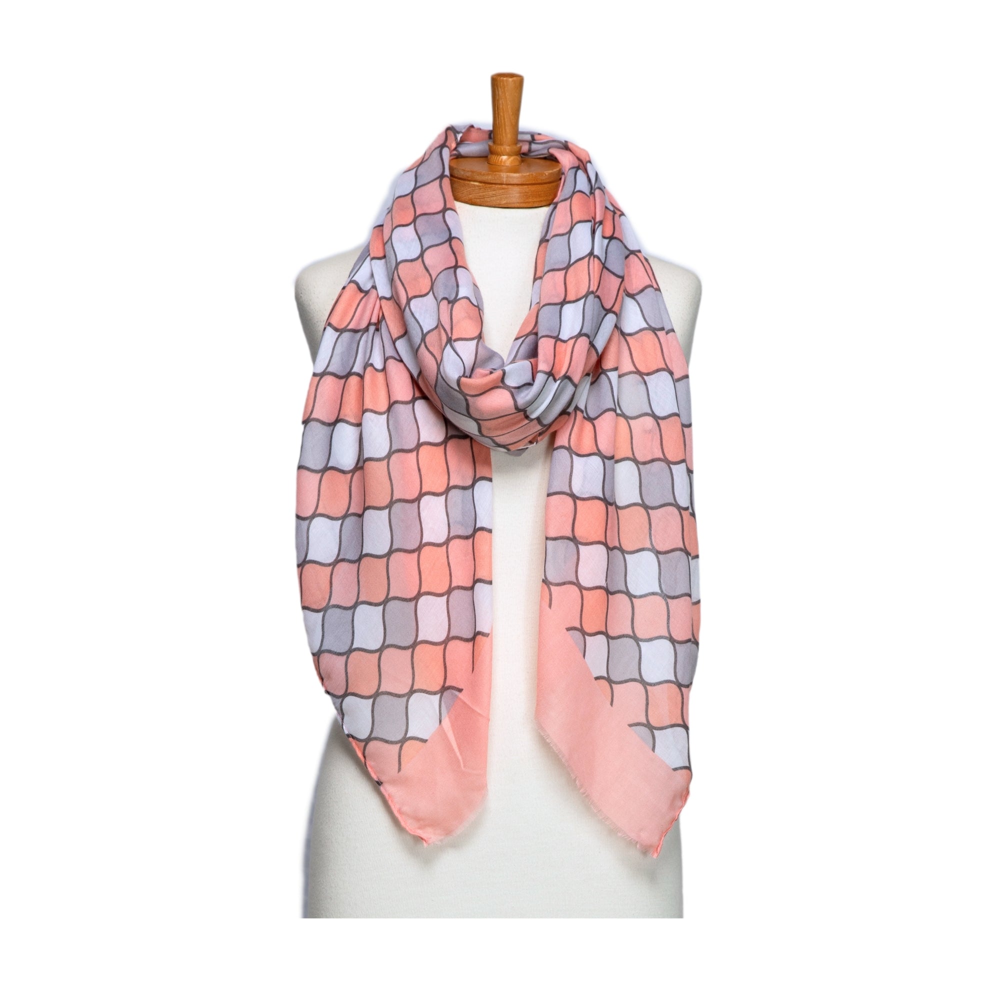 Taylor Hill Mosaic Pattern Pastel Apricot