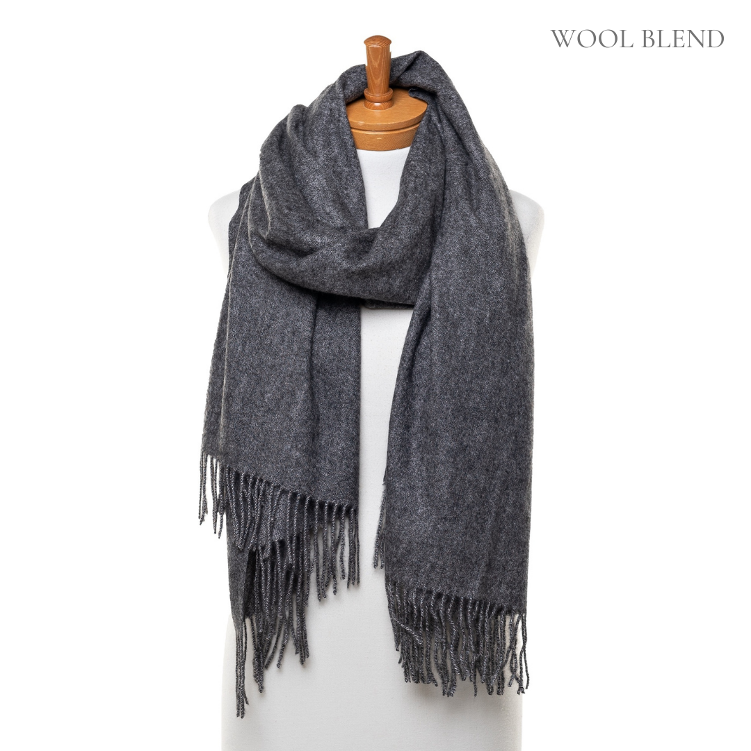 Taylor Hill Super Soft Scarf - Charcoal
